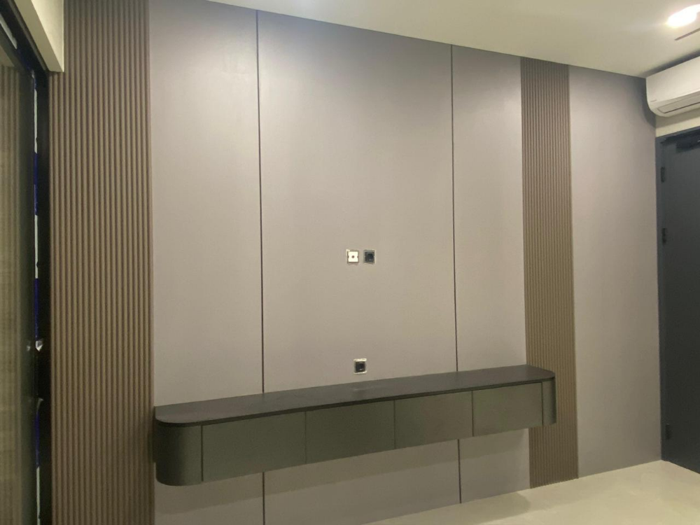 Hasil Pemasangan Wall Panel