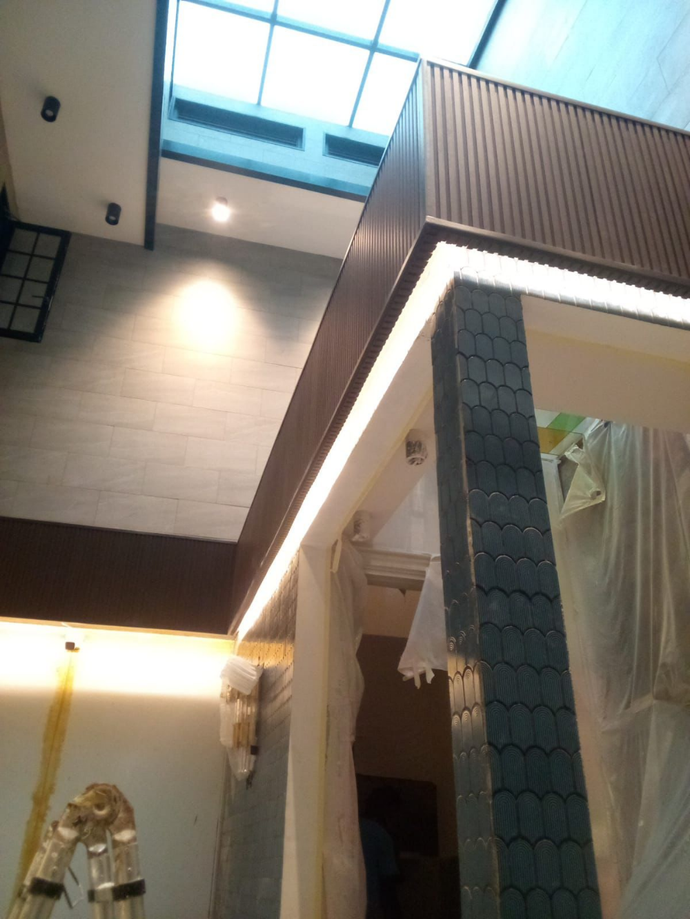 Hasil Pemasangan Decking WPC